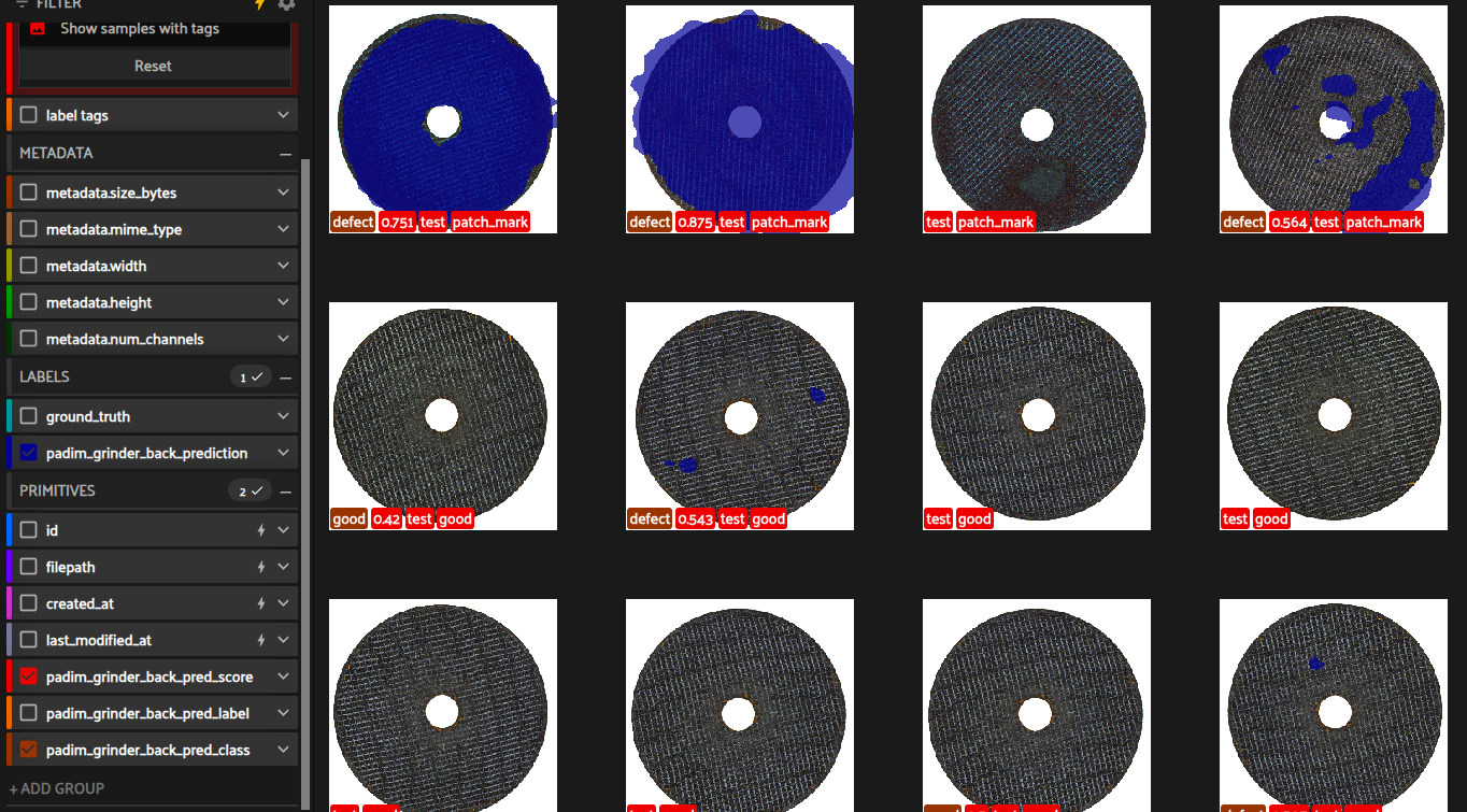 Grinding-Wheel Visual Anomaly Detection
